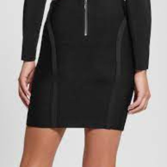 Guess Black Bandage Skirt - Picture 2 of 2